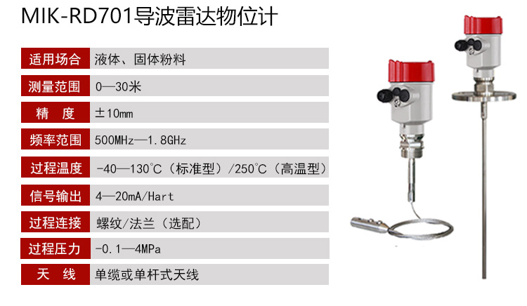 分體式雷達料位計